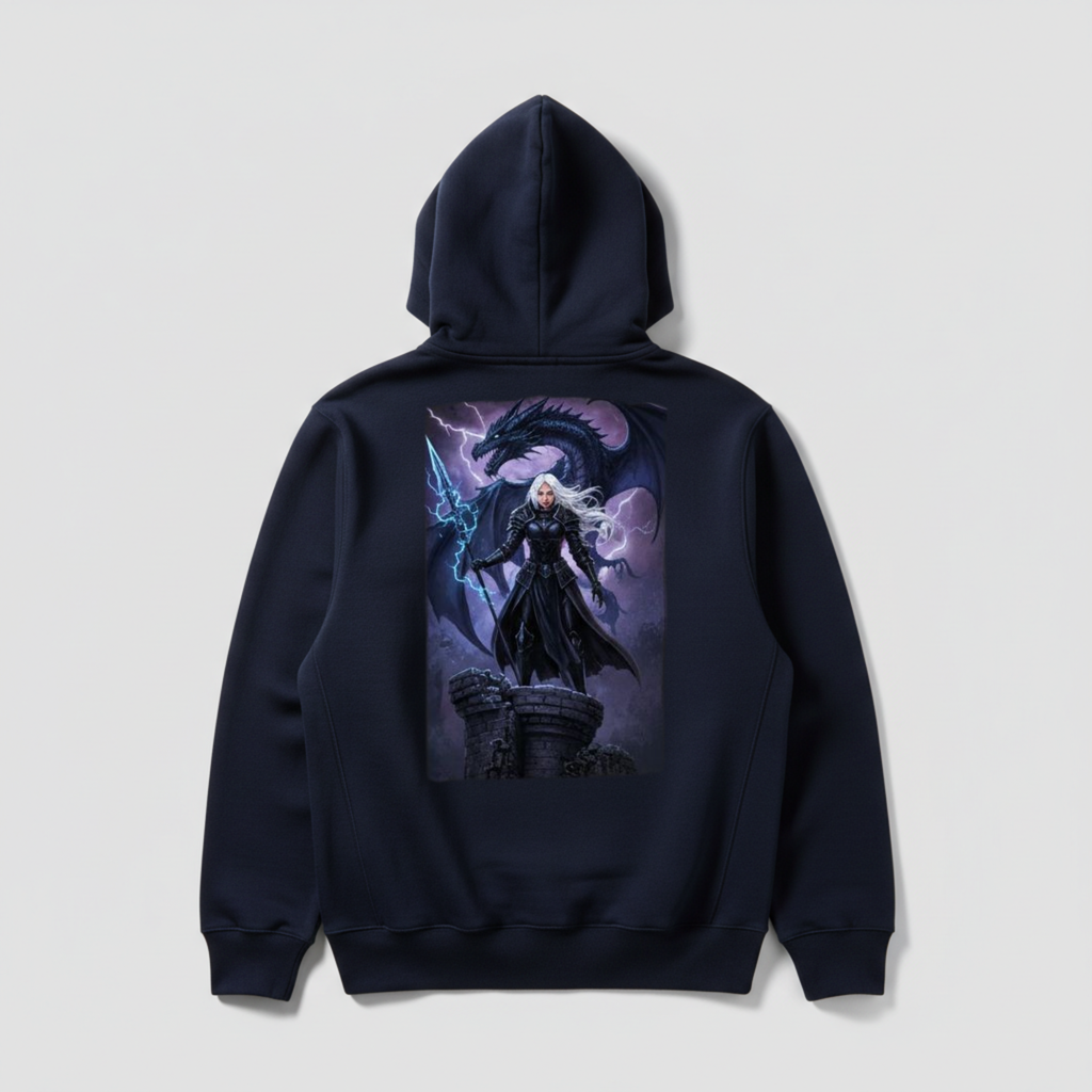 Dragon Warrior Fantasy Hoodie