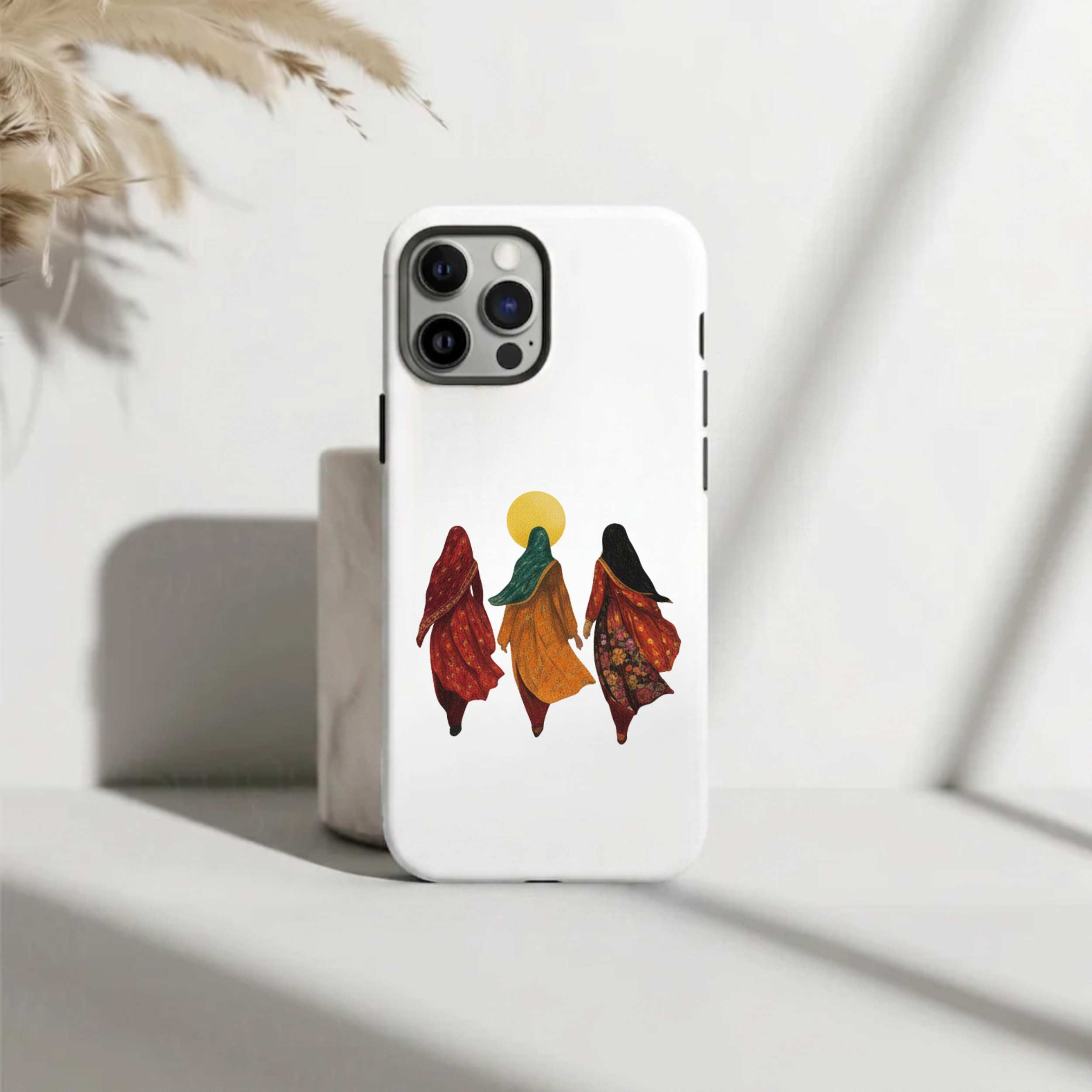 Three Sisters Mughal Art iPhone Snap Case