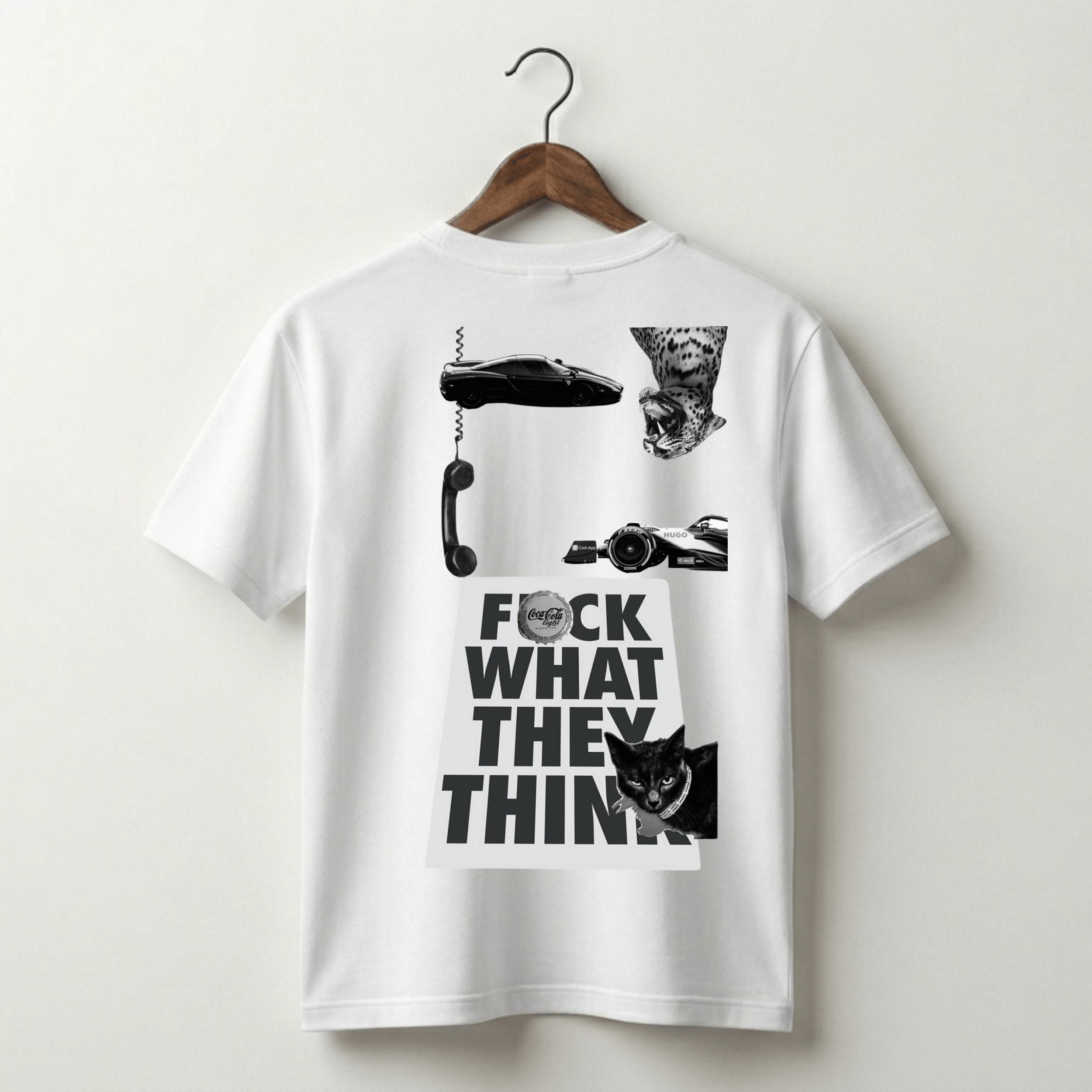 F*ck What They Think Tee - Black