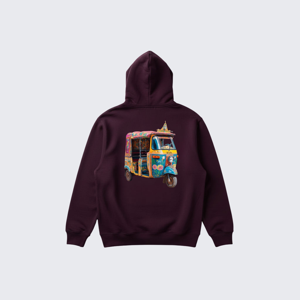 Pakistani Rickshaw Art Hoodie